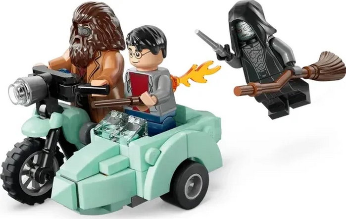 LEGO Harry Potter Hagrid y Harry: Huida de Privet Drive 76459