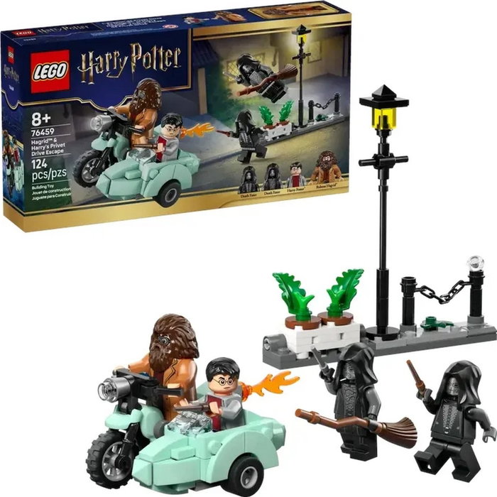 LEGO Harry Potter Hagrid y Harry: Huida de Privet Drive 76459
