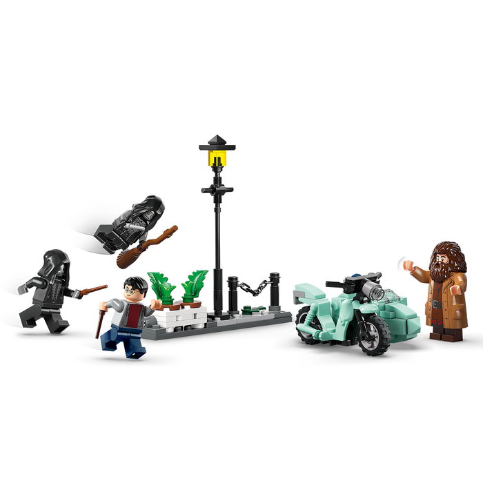 LEGO Harry Potter Hagrid y Harry: Huida de Privet Drive 76459