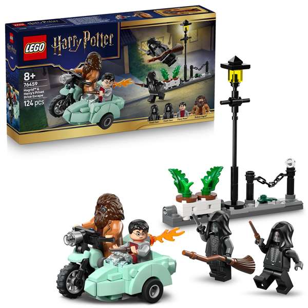 Lego Harry Potter Hagrid y Harry: Huida de Privet Drive Juego de Construcción 6+ años
