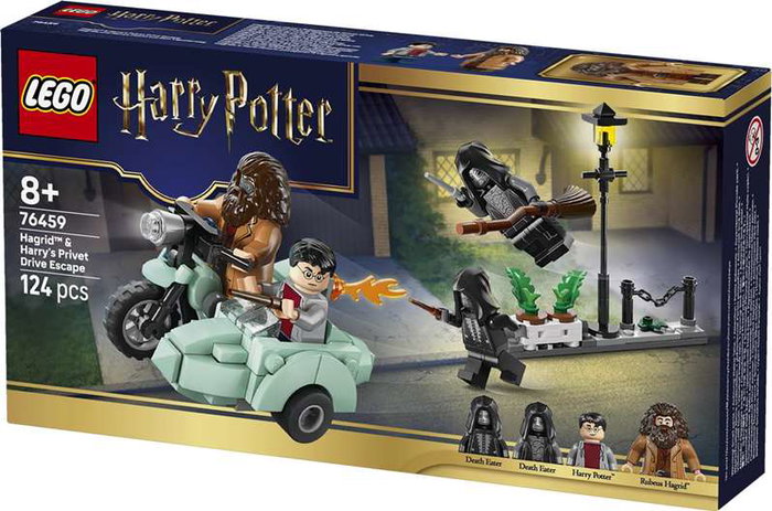 Lego Harry Potter Hagrid y Harry: Huida de Privet Drive Juego de Construcción 6+ años