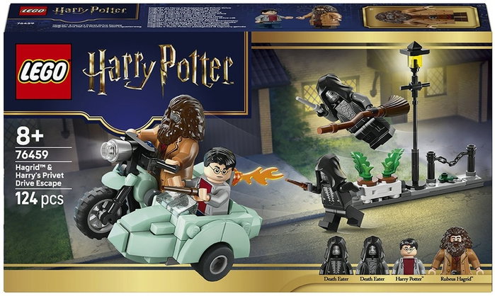 LEGO Harry Potter Hagrid y Harry: Huida de Privet Drive 76459