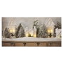 Decoración luminosa Multicolor Navidad 60 x 30 x 1,8 cm