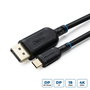 MicroConnect Cable Adaptador USB-C a DisplayPort 0,5m 8K a 30Hz 4K a 144Hz