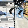 Basics Pinza Portaprecios Doble Altura Total 92 mm