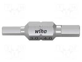 WIHA Juego de puntas hexagonales Allen 3mm y 4mm, 10 piezas