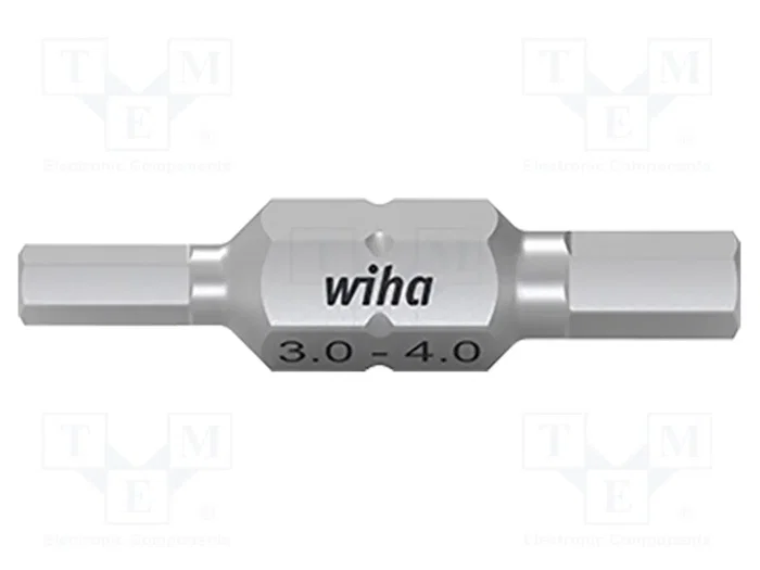 WIHA Juego de puntas hexagonales Allen 3mm y 4mm, 10 piezas WIHA Juego de puntas hexagonales Allen 3mm y 4mm, 10 piezas