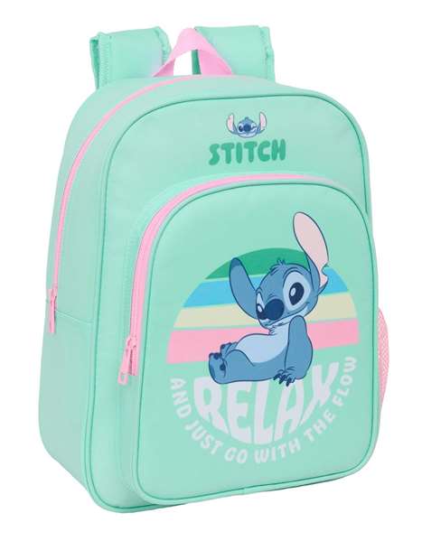 Safta Mochila Infantil Adaptable a Carro Stitch 26x34x11cm Safta Mochila Infantil Adaptable a Carro Stitch 26x34x11cm