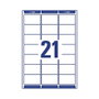 AVERY Zweckform Etiquetas de Dirección 7160-10 Blancas 63,5 x 38,1 mm