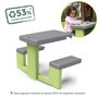 Smoby Mesa de Picnic para Niños, 18 meses