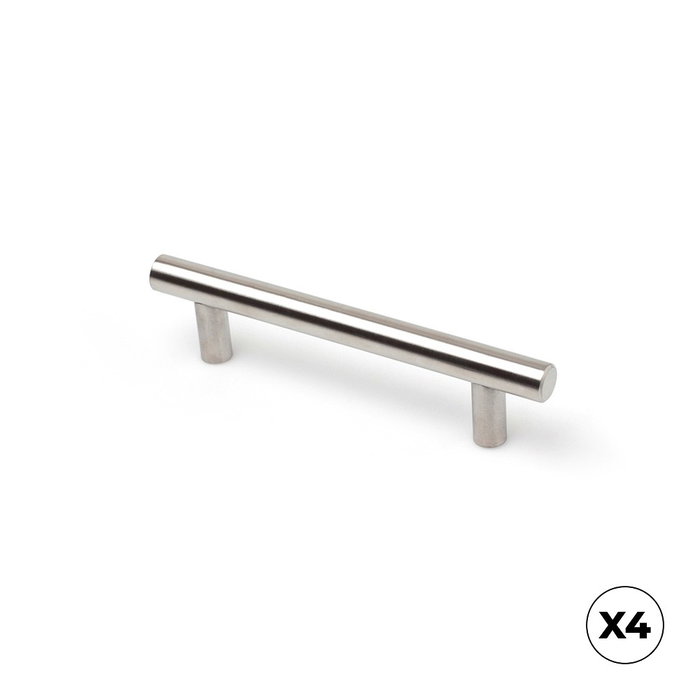 Rei Tirador de Mueble Asa 891H, Acero Inoxidable Níquel Satinado 96mm, 136x12x32mm, 4 Unidades Rei Tirador de Mueble Asa 891H, Acero Inoxidable Níquel Satinado 96mm, 136x12x32mm, 4 Unidades