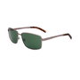 Calvin Klein CK22122S Gafas de Sol Hombre Rectangular Metal 135 mm Patillas, Lentes 60 mm, Puente 15 mm