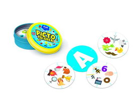 Juego Imagiland Cartas Redondas Funtastic Picto Palabra