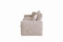 DKD Home Decor Sofá Lino Pluma Beige con 4 Cojines