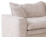 DKD Home Decor Sofá Lino Pluma Beige con 4 Cojines