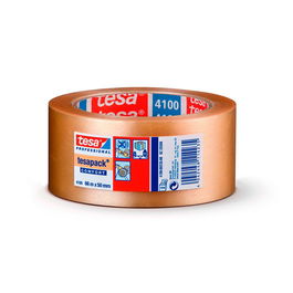 Tesa Cinta de embalar PVC rugoso transparente 50 mm x 66 m