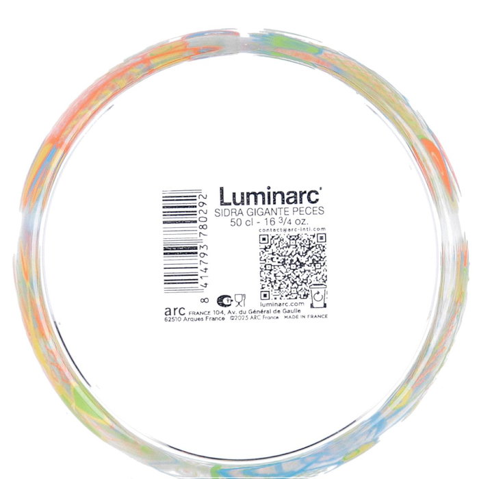 Vaso Alto Vidrio Peces Luminarc 50 cL Vaso Alto Vidrio Peces Luminarc 50 cL