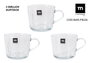 La Mediterranea Taza Jumbo 450ml Colección Megan (36 Unidades) Diseños Surtidos