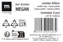 La Mediterranea Taza Jumbo 450ml Colección Megan (36 Unidades) Diseños Surtidos