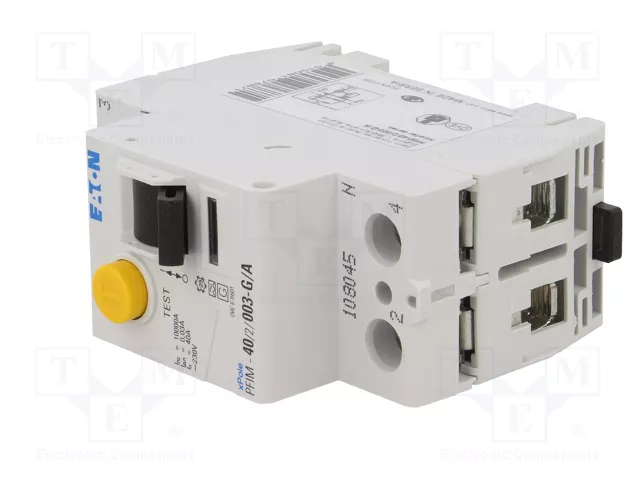 EATON ELECTRIC Interruptor diferencial PFIM 40A 30mA 2 polos EATON ELECTRIC Interruptor diferencial PFIM 40A 30mA 2 polos