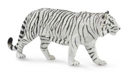 Collecta Tigre Blanco XL 88790 Réplica a Escala de Animal Salvaje Pintada a Mano para +3 Años