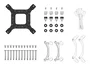 DeepCool LE360 WH V2 Kit Refrigeración Líquida AIO para CPU con Radiador de 360mm y 3 Ventiladores de 120mm, Blanco, RGB, PWM, Compatible Intel/AMD