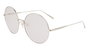 Longchamp LO116SA-714 Gafas de sol doradas
