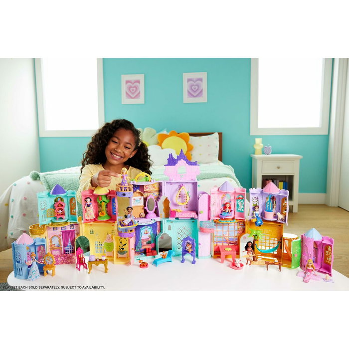 Mattel Disney Princess Mini Castillo de Rapunzel con Rapunzel y Pascal Mattel Disney Princess Mini Castillo de Rapunzel con Rapunzel y Pascal