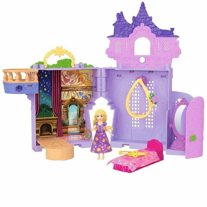 Mattel Disney Princess Mini Castillo de Rapunzel con Rapunzel y Pascal Mattel Disney Princess Mini Castillo de Rapunzel con Rapunzel y Pascal