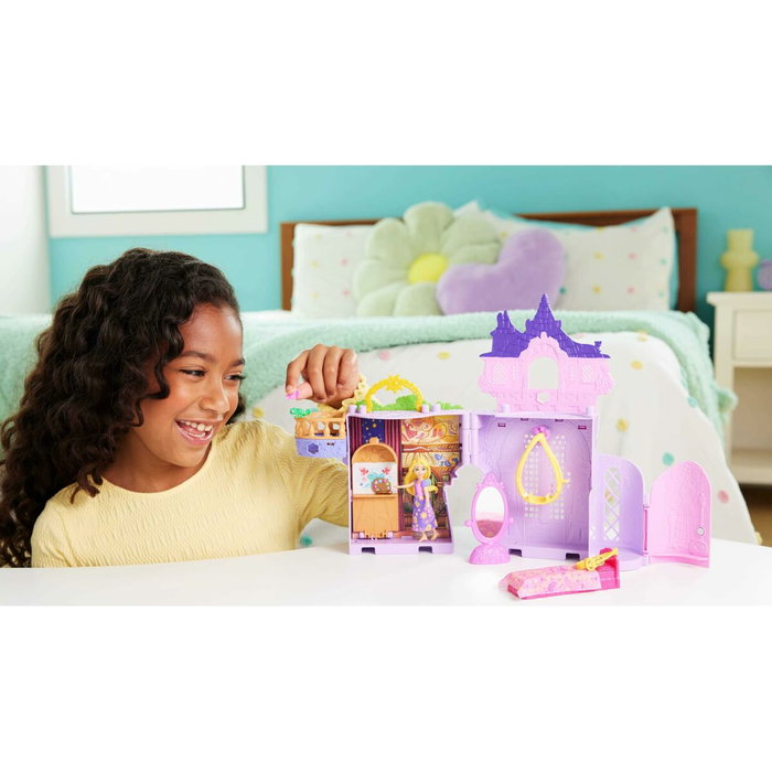 Mattel Disney Princess Mini Castillo de Rapunzel con Rapunzel y Pascal Mattel Disney Princess Mini Castillo de Rapunzel con Rapunzel y Pascal