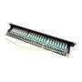 VALUE 26.99.0364 Patch Panel Kat.6A Class EA 24 puertos blindado negro