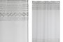 DKD Home Decor Cortina de Poliéster Gris Claro 140x260 con 8 Anillas