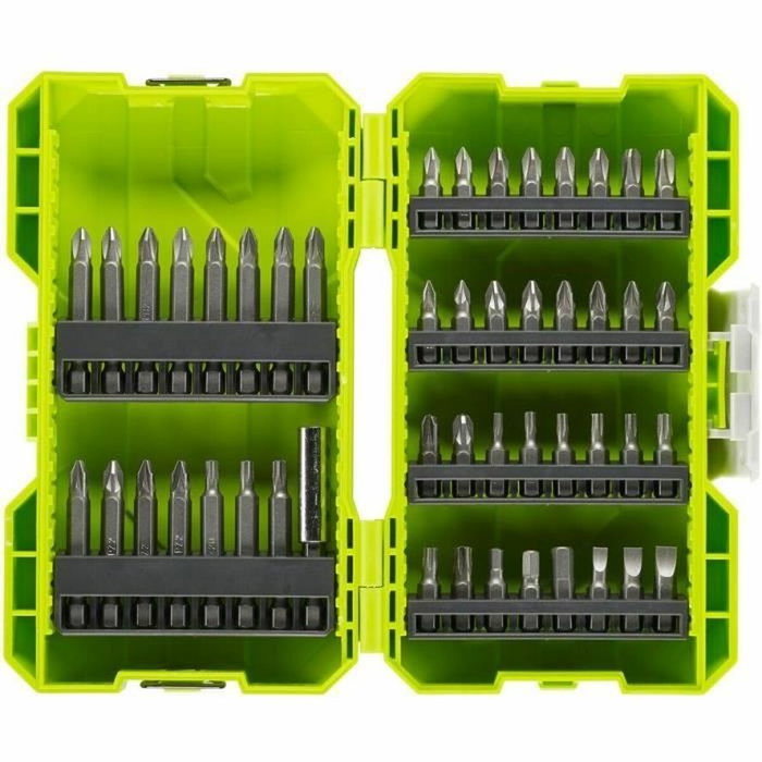 Ryobi RAK48SSD Estuche de 48 Puntas para Atornillar