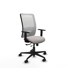 PIQUERAS Y CRESPO Silla de oficina Zulema Blanco con Mecanismo Sincro/Traslack