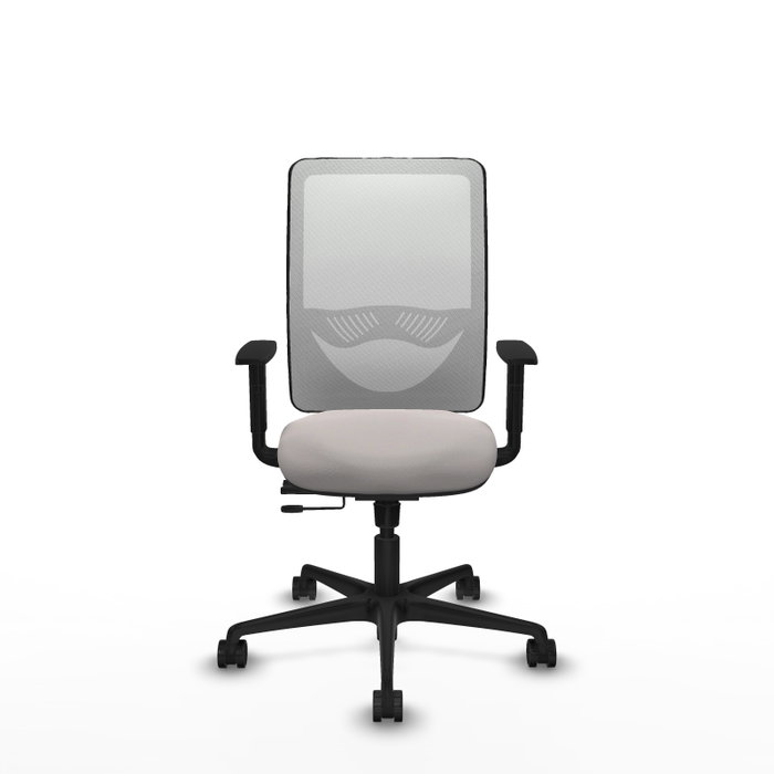 PIQUERAS Y CRESPO Silla de oficina Zulema Blanco con Mecanismo Sincro/Traslack