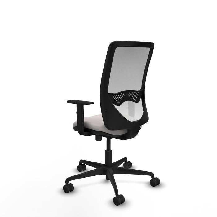 PIQUERAS Y CRESPO Silla de oficina Zulema Blanco con Mecanismo Sincro/Traslack