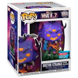 Funko POP Marvel What If...? Doctor Strange Supreme Figura Exclusiva Vinilo 10cm Caja Regalo