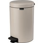 Brabantia Newicon Cubo de basura con pedal 12 L Soft Beige