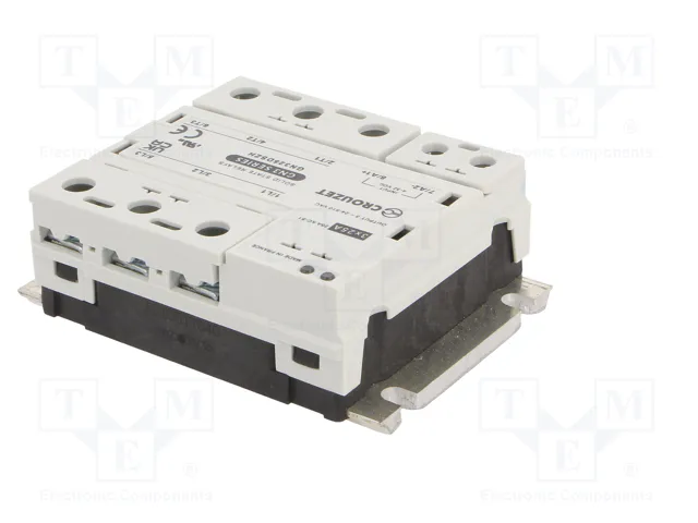 CROUZET GN3 Relé de semiconductor trifásico 25A 24-510VAC CROUZET GN3 Relé de semiconductor trifásico 25A 24-510VAC