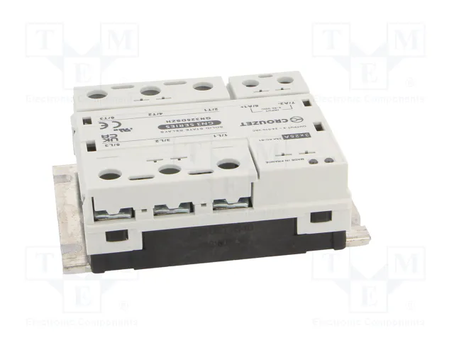 CROUZET GN3 Relé de semiconductor trifásico 25A 24-510VAC CROUZET GN3 Relé de semiconductor trifásico 25A 24-510VAC