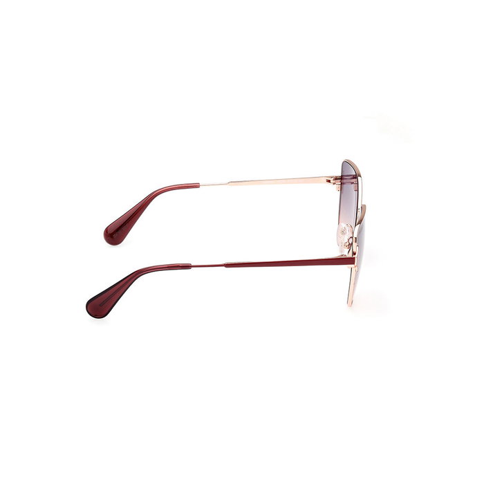 Max & Co Gafas de Sol MO0082 33W Mujer Metal Dorado Azul Degradado Cat-eye 140 mm