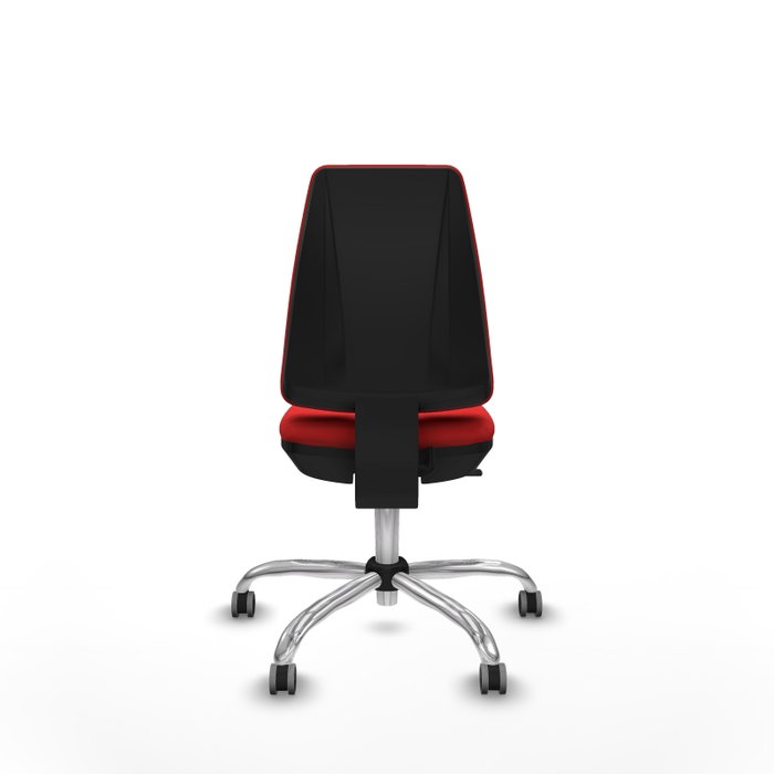 PIQUERAS Y CRESPO Silla de oficina Elche con mecanismo Contacto permanente básico, color Rojo PIQUERAS Y CRESPO Silla de oficina Elche con mecanismo Contacto permanente básico, color Rojo