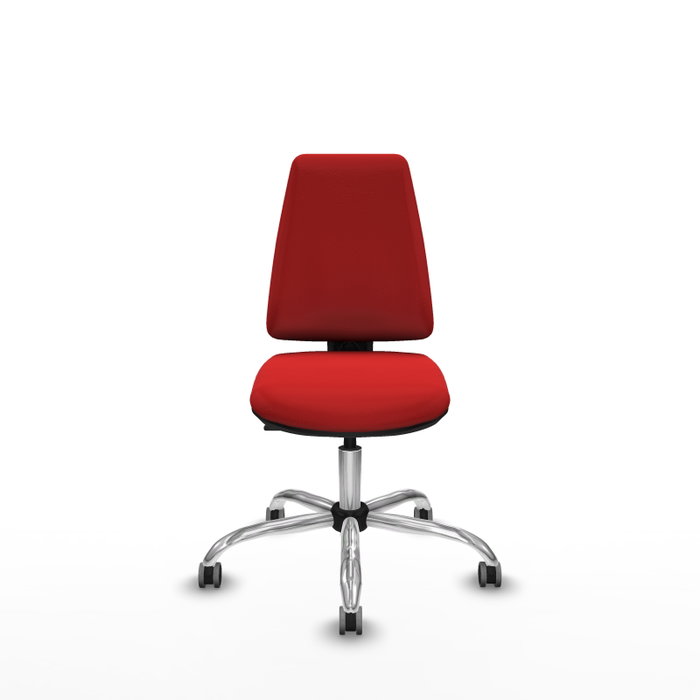 PIQUERAS Y CRESPO Silla de oficina Elche con mecanismo Contacto permanente básico, color Rojo PIQUERAS Y CRESPO Silla de oficina Elche con mecanismo Contacto permanente básico, color Rojo