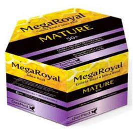 DIETMED Megaroyal Mature 20Amp. | Jalea Real, Vitaminas y Minerales | Apoyo Antiedad, Energía y Huesos