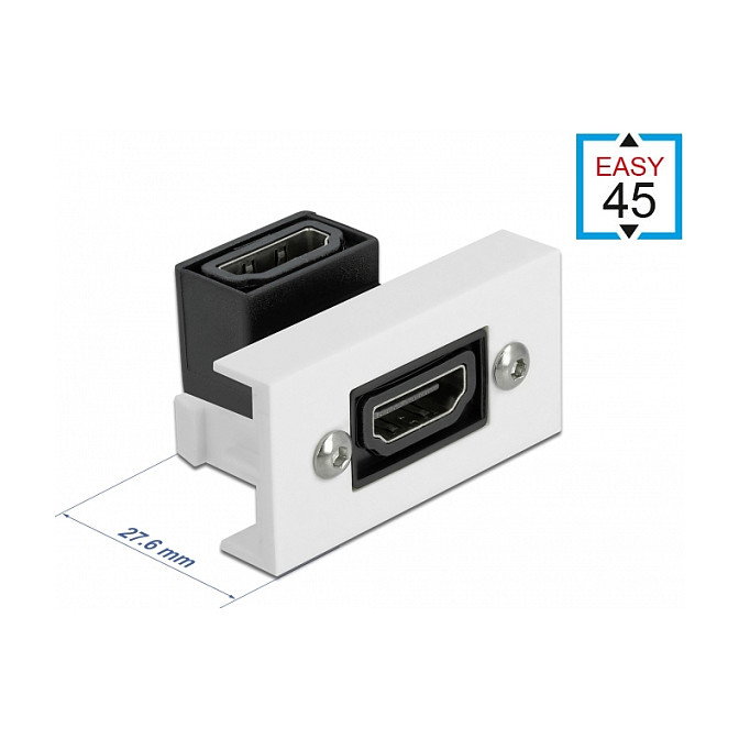 DeLOCK Módulo HDMI Easy 45 en ángulo de 90°