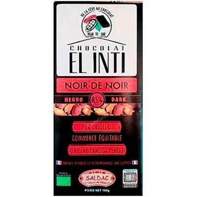 SALDAC Chocolate Negro 85% Eco 100 Gr SALDAC Chocolate Negro 85% Eco 100 Gr