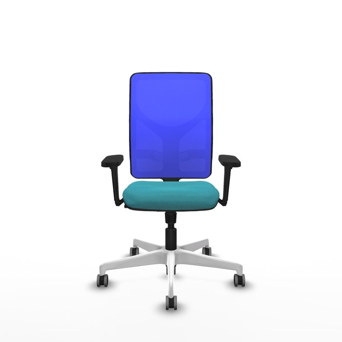 PIQUERAS Y CRESPO Silla de oficina Motilla con mecanismo Sincro, Turquesa y Azul PIQUERAS Y CRESPO Silla de oficina Motilla con mecanismo Sincro, Turquesa y Azul