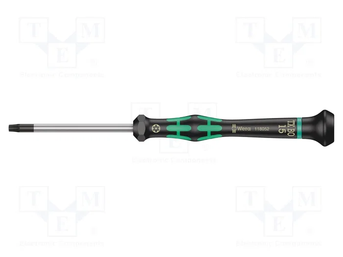 WERA Destornillador de precisión Torx® con protección T15H WERA Destornillador de precisión Torx® con protección T15H