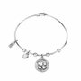 La Petite Story Pulsera Bangle Gris Acero Inoxidable LPS05ARR37