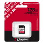 Kingston Canvas React Plus SDXC 128GB UHS-II U3 V60 280MB/s Lectura 100MB/s Escritura